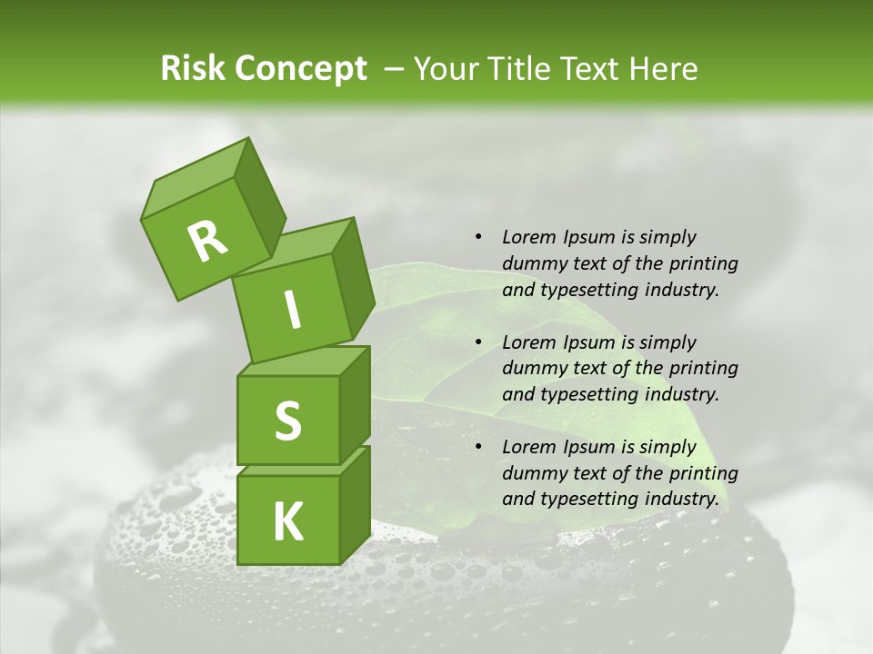 Medicine Zen-Like Wellbeing PowerPoint Template