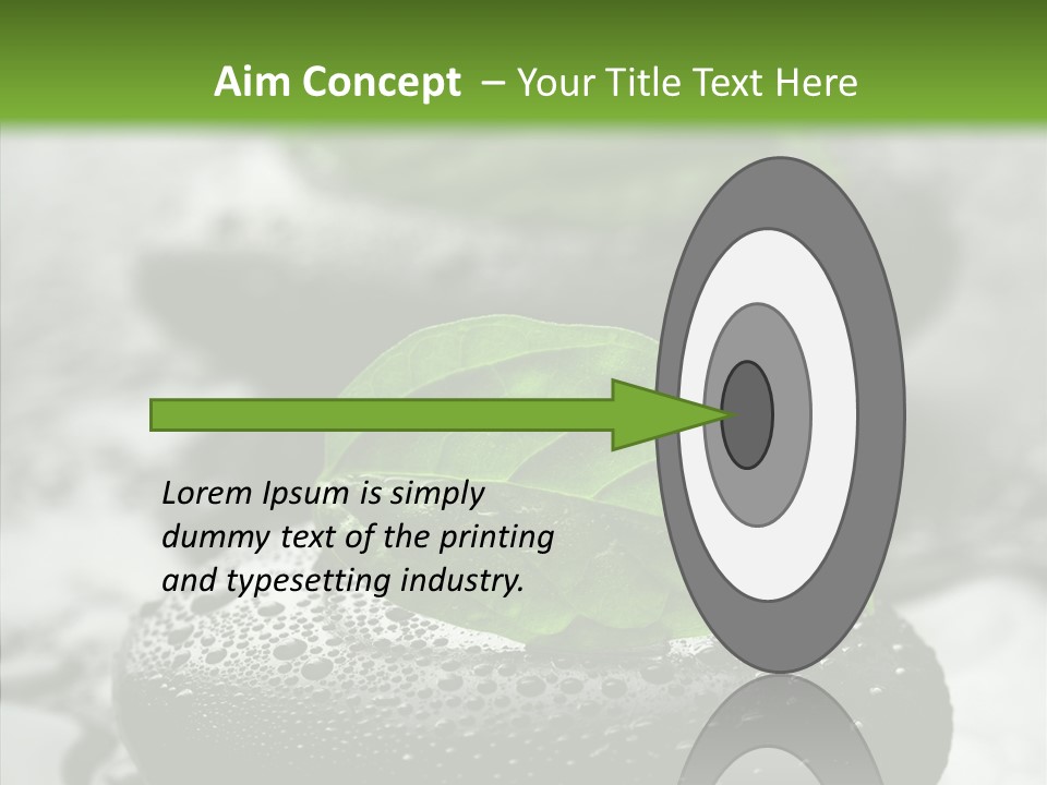 Medicine Zen-Like Wellbeing PowerPoint Template