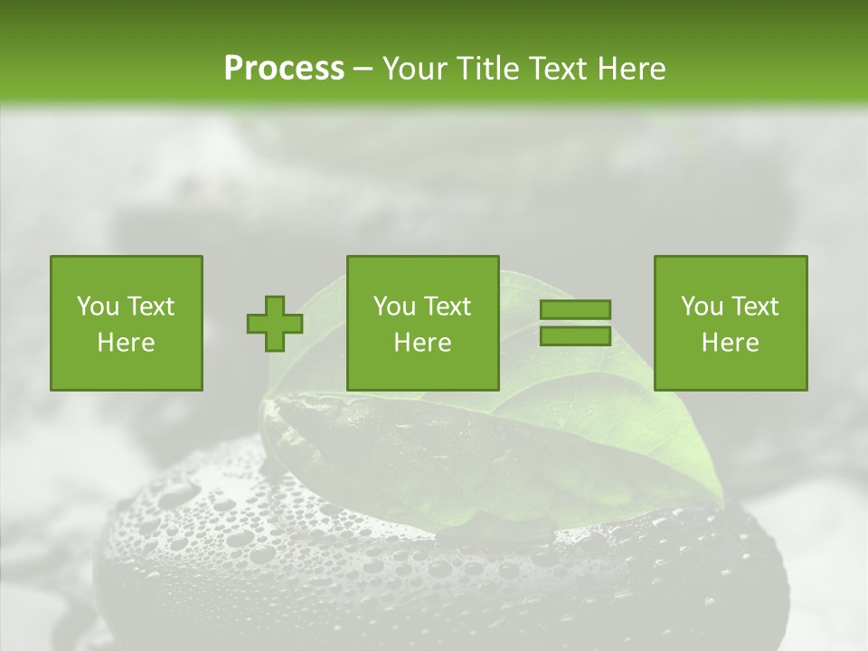 Medicine Zen-Like Wellbeing PowerPoint Template