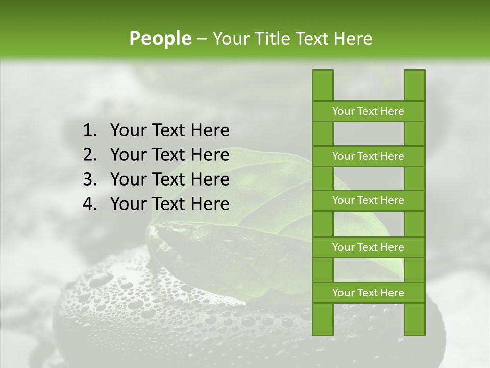 Medicine Zen-Like Wellbeing PowerPoint Template