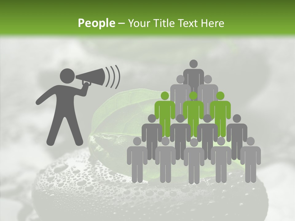 Medicine Zen-Like Wellbeing PowerPoint Template