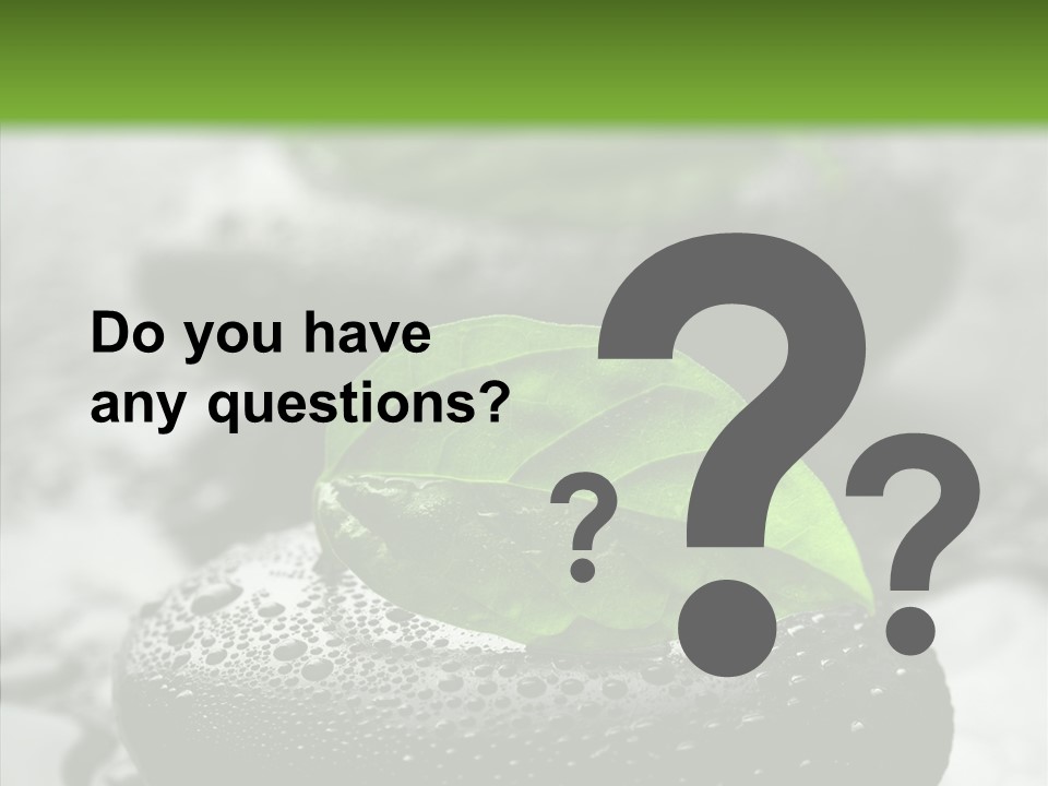 Medicine Zen-Like Wellbeing PowerPoint Template