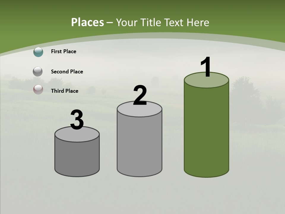 Outdoors Field Cold PowerPoint Template
