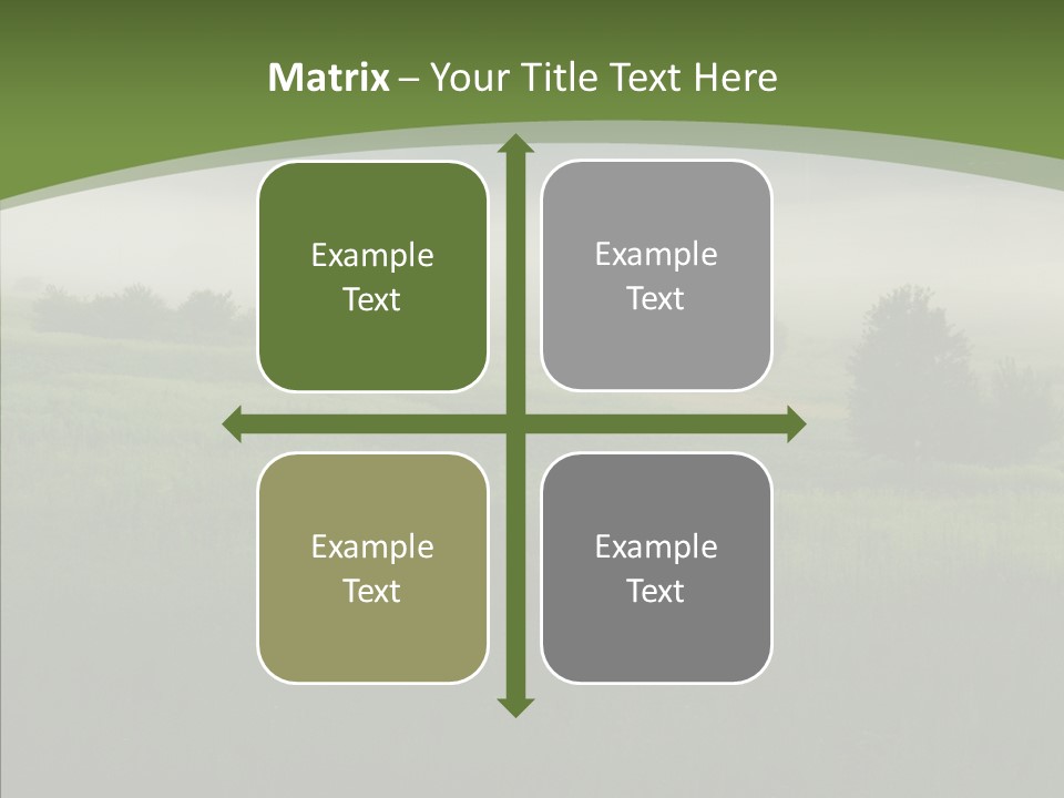 Outdoors Field Cold PowerPoint Template
