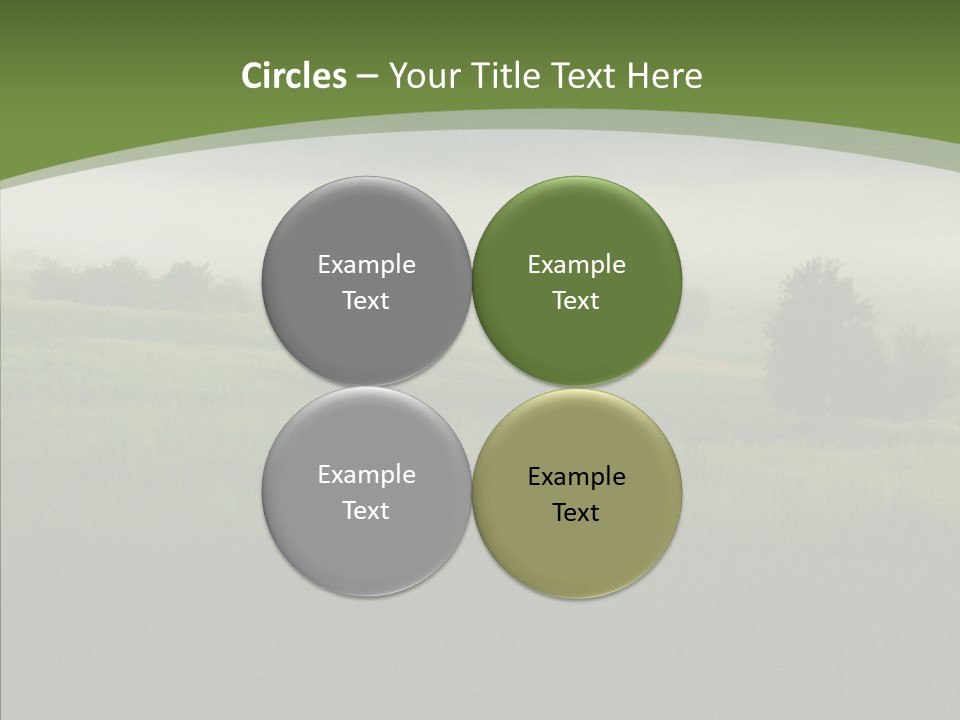 Outdoors Field Cold PowerPoint Template