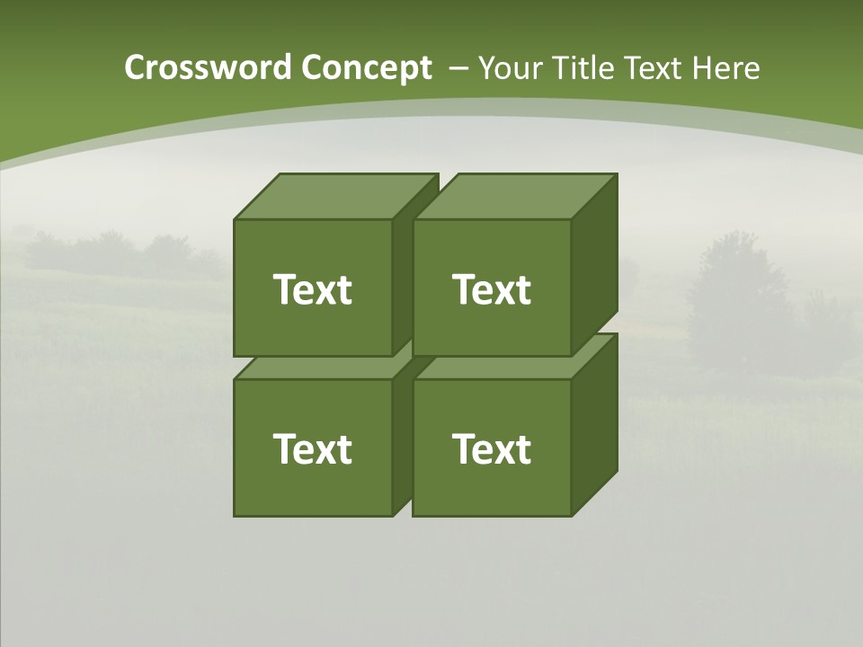 Outdoors Field Cold PowerPoint Template