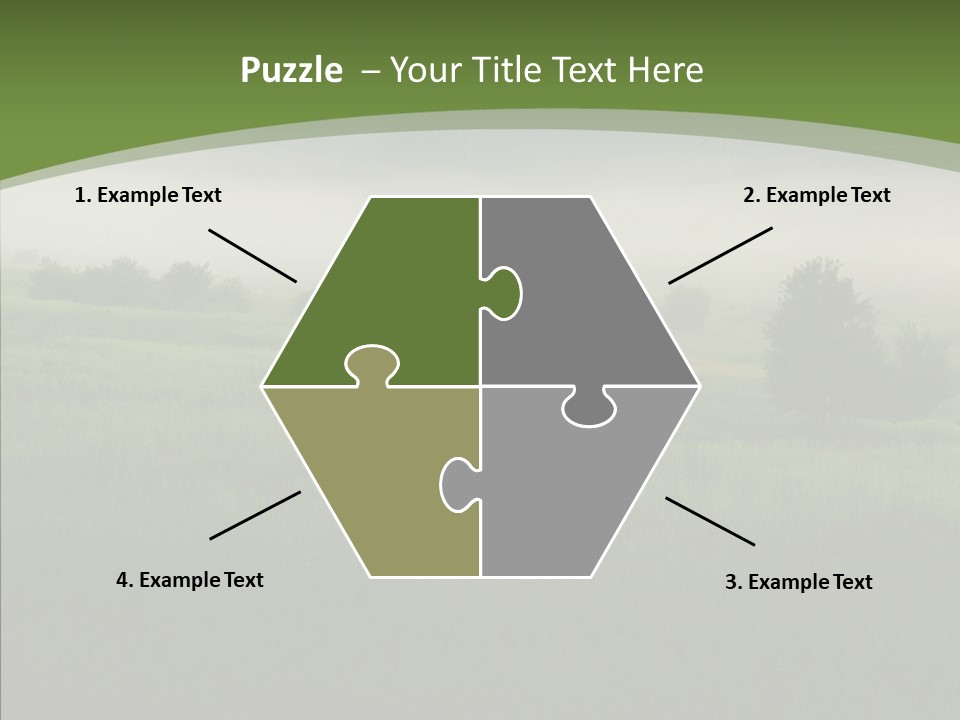Outdoors Field Cold PowerPoint Template