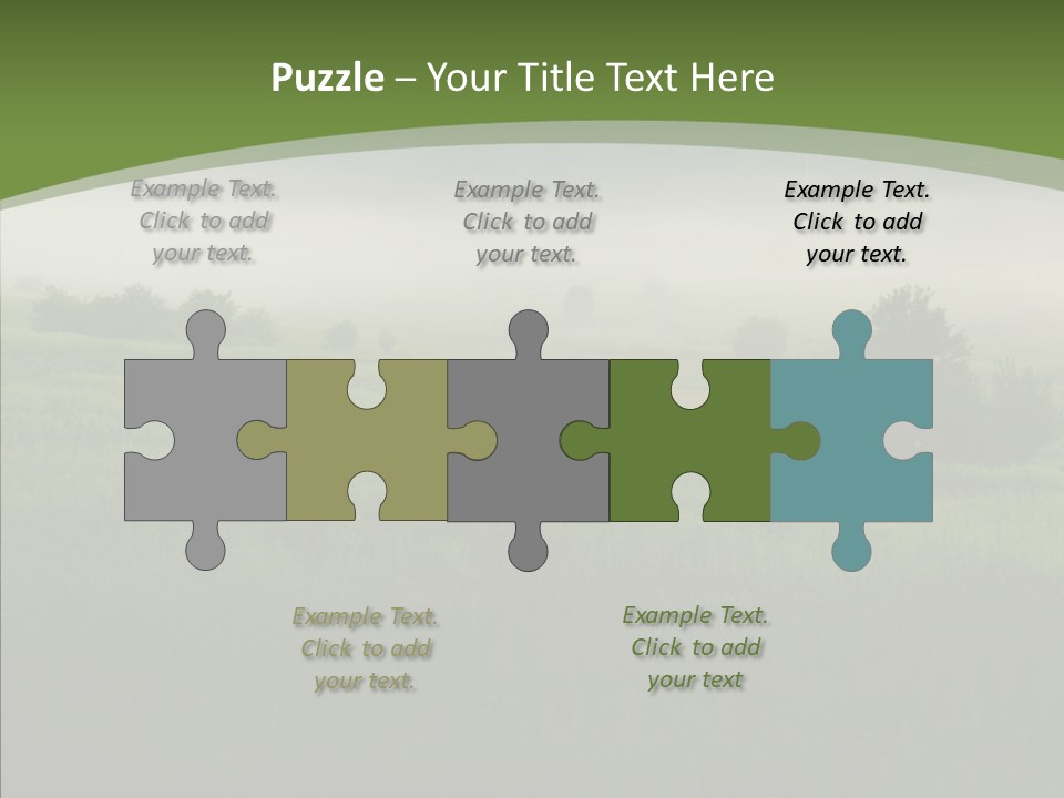 Outdoors Field Cold PowerPoint Template