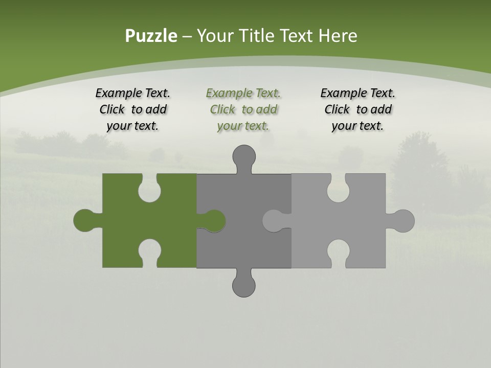 Outdoors Field Cold PowerPoint Template