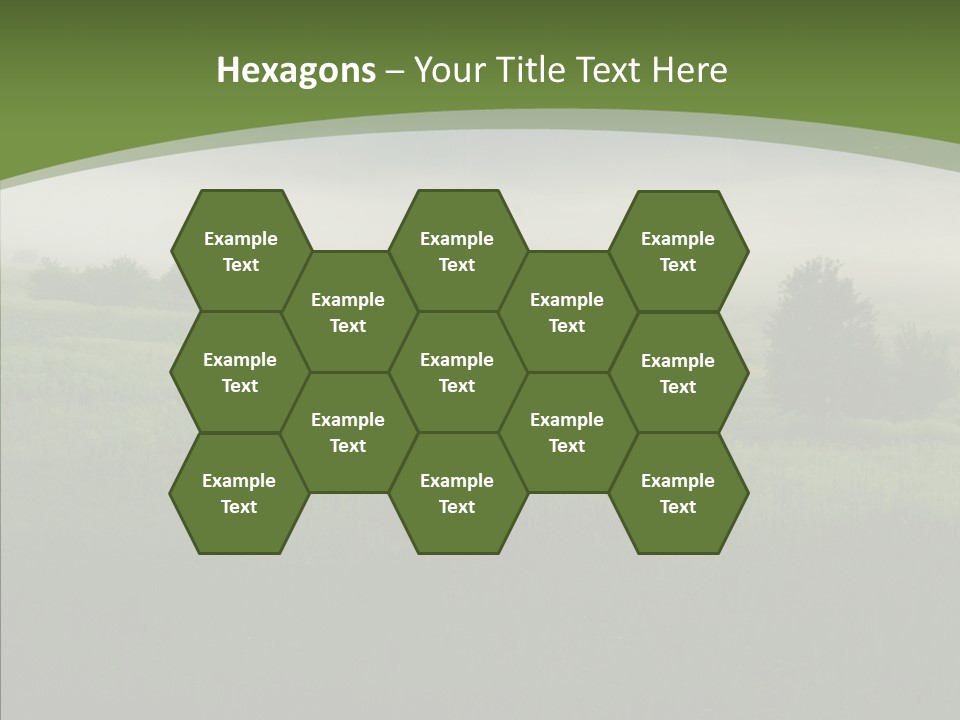 Outdoors Field Cold PowerPoint Template