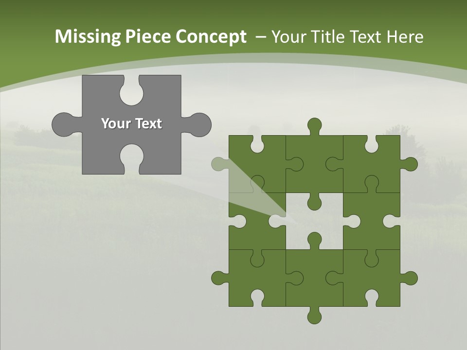 Outdoors Field Cold PowerPoint Template