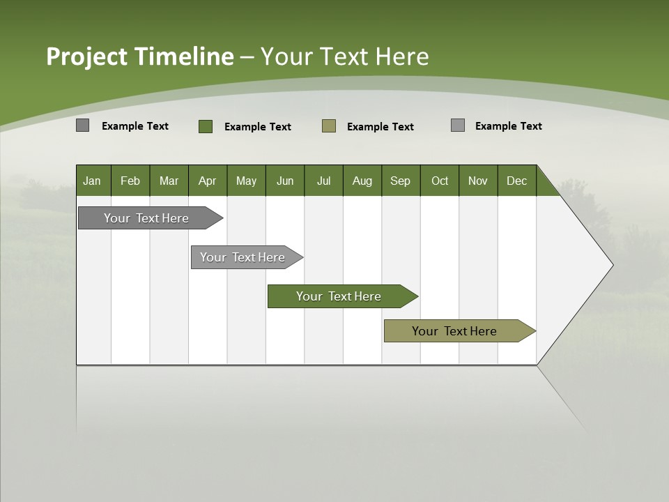 Outdoors Field Cold PowerPoint Template