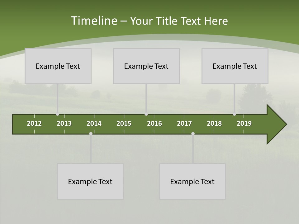 Outdoors Field Cold PowerPoint Template