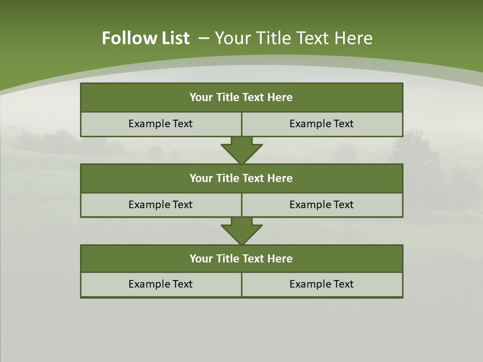 Outdoors Field Cold PowerPoint Template