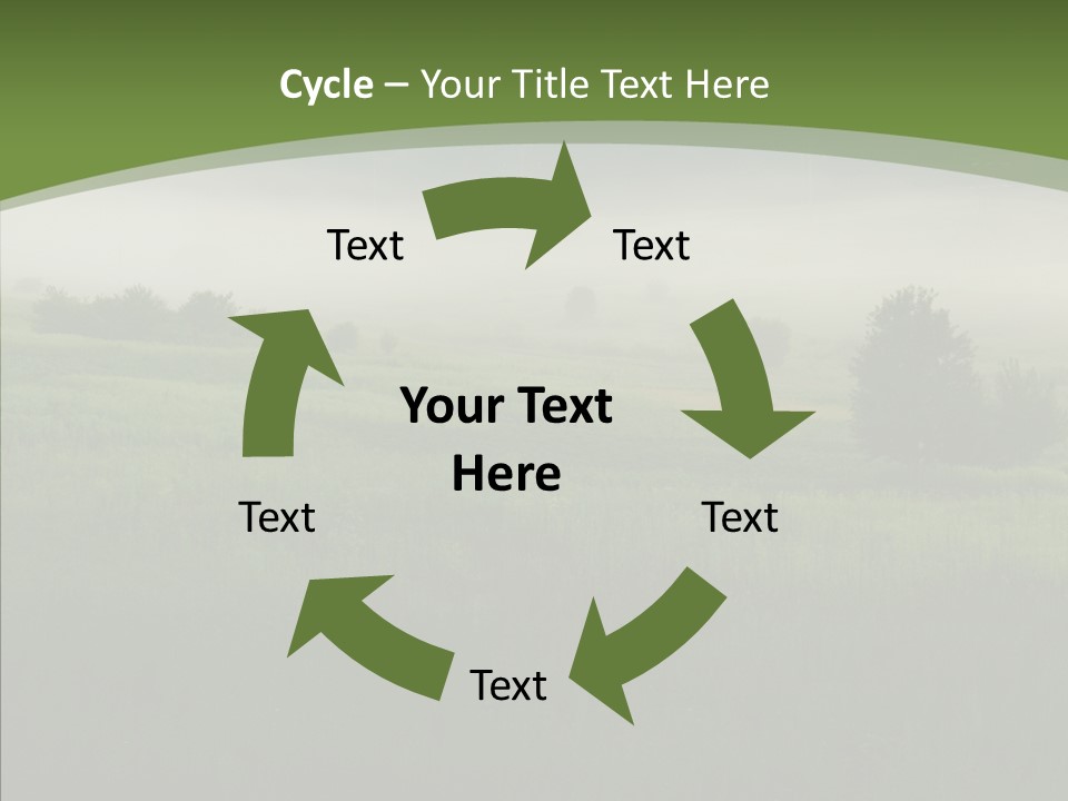 Outdoors Field Cold PowerPoint Template