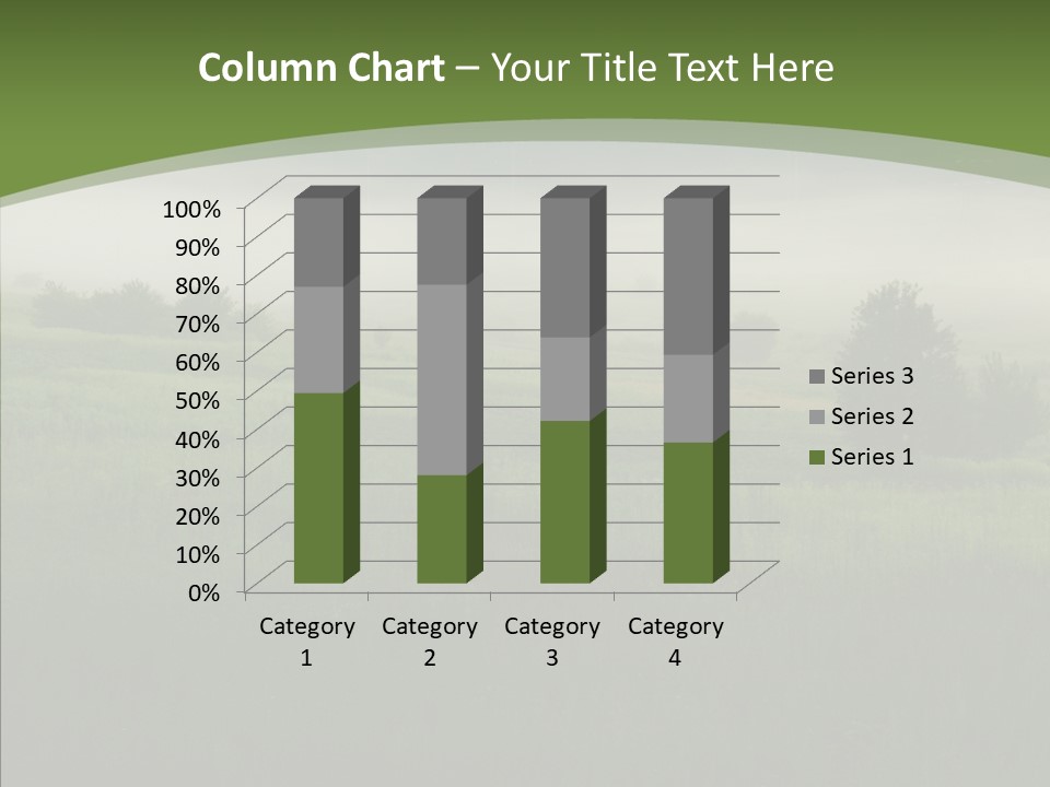 Outdoors Field Cold PowerPoint Template