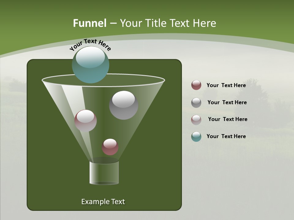 Outdoors Field Cold PowerPoint Template
