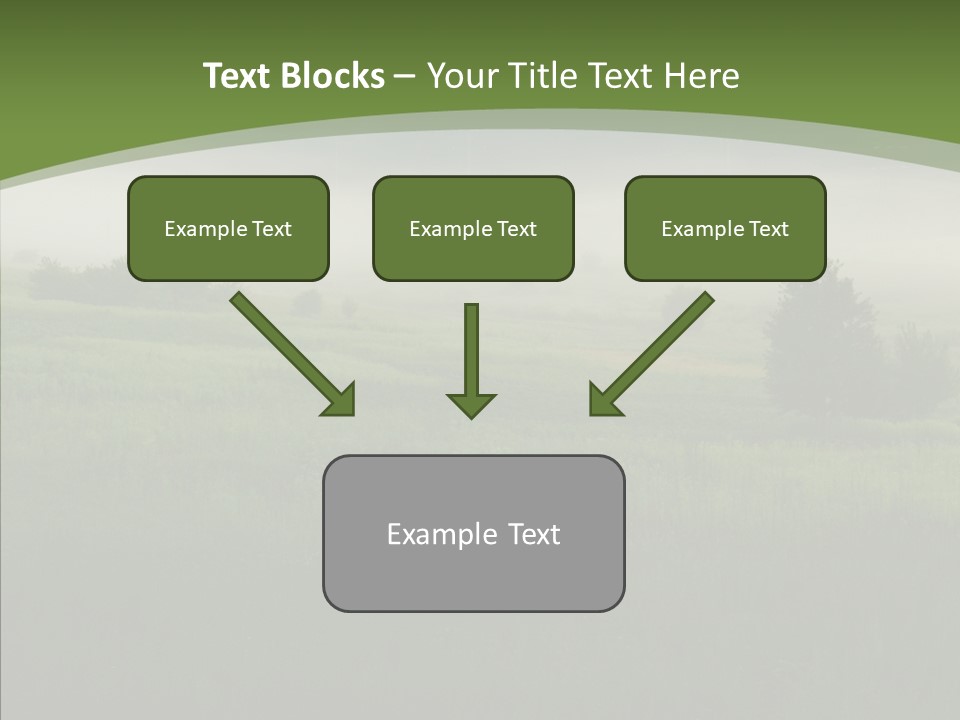 Outdoors Field Cold PowerPoint Template