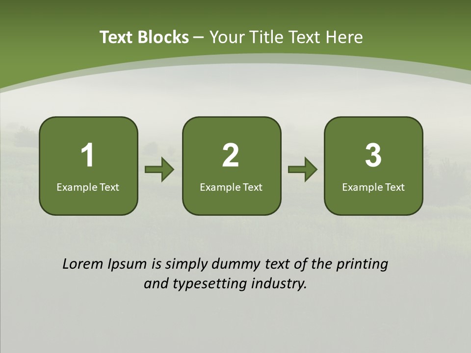 Outdoors Field Cold PowerPoint Template