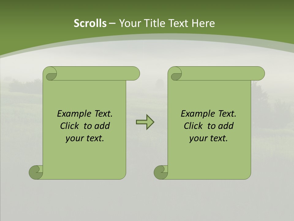 Outdoors Field Cold PowerPoint Template