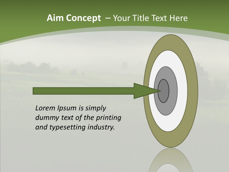 Outdoors Field Cold PowerPoint Template