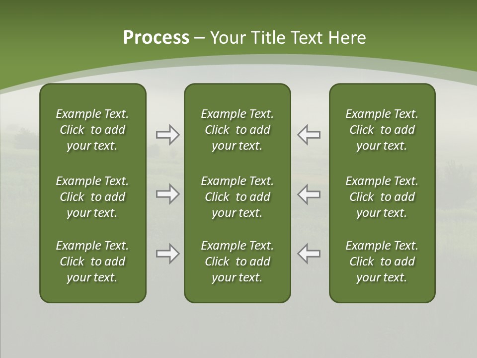 Outdoors Field Cold PowerPoint Template