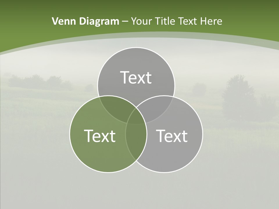 Outdoors Field Cold PowerPoint Template