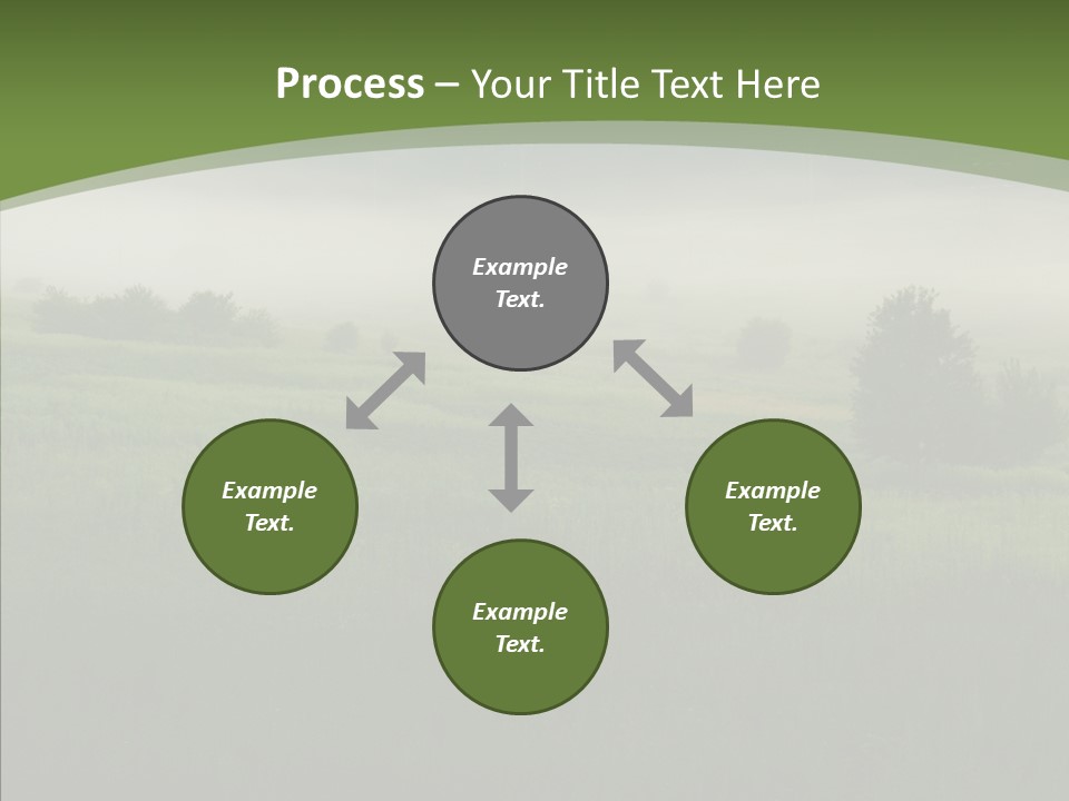 Outdoors Field Cold PowerPoint Template