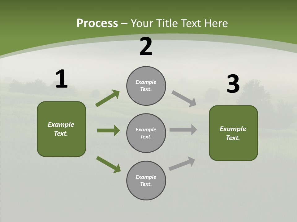 Outdoors Field Cold PowerPoint Template