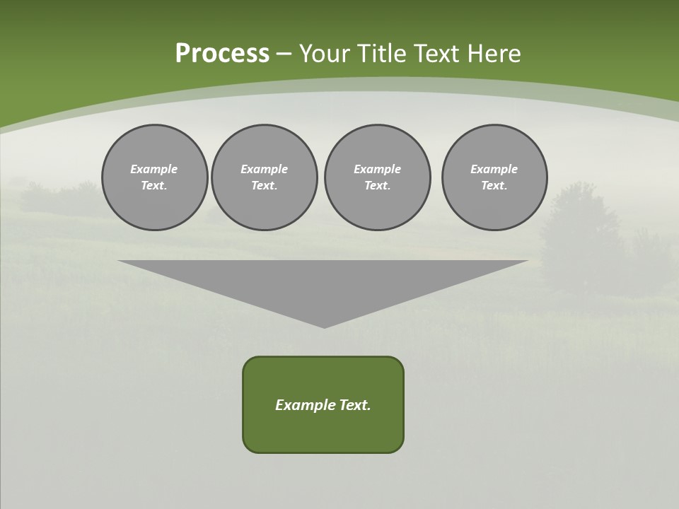 Outdoors Field Cold PowerPoint Template