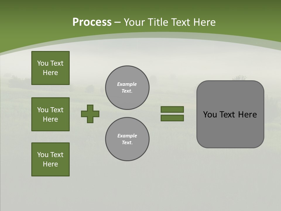 Outdoors Field Cold PowerPoint Template