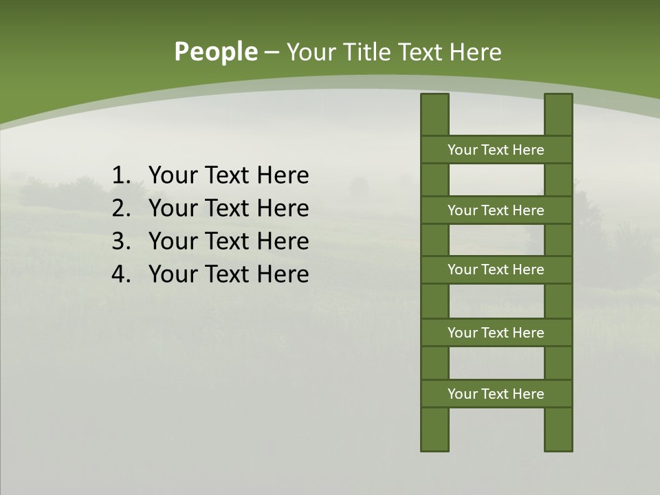 Outdoors Field Cold PowerPoint Template