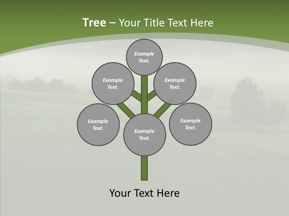 Outdoors Field Cold PowerPoint Template