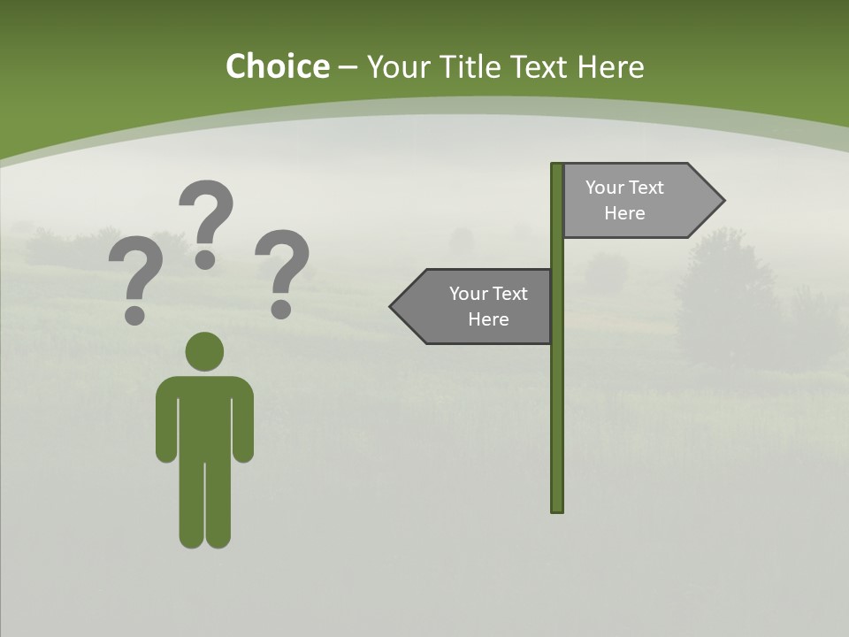 Outdoors Field Cold PowerPoint Template