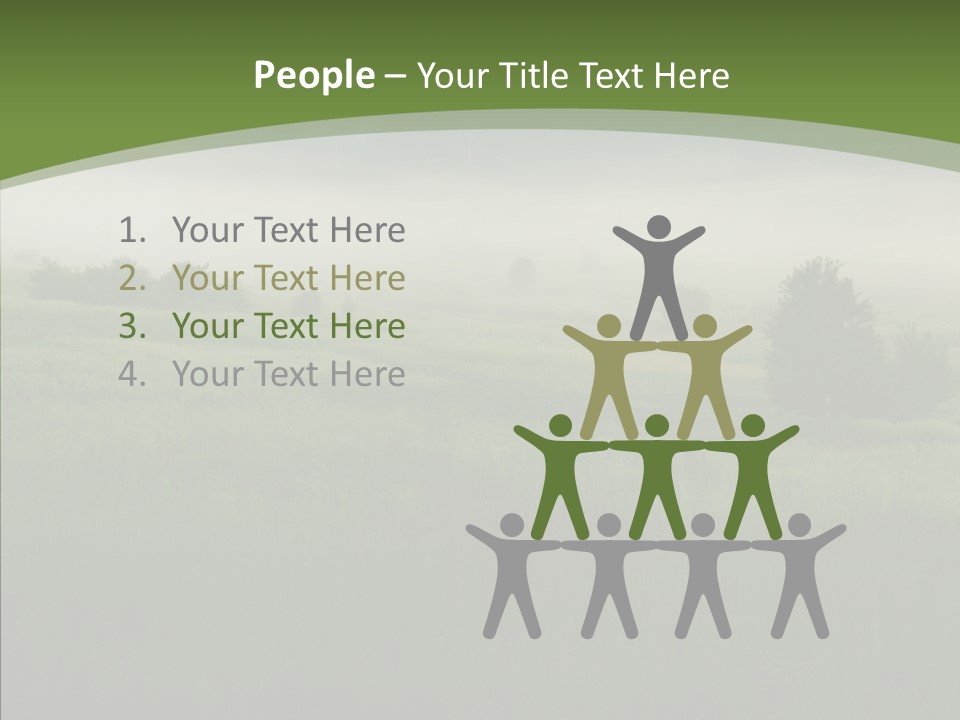 Outdoors Field Cold PowerPoint Template