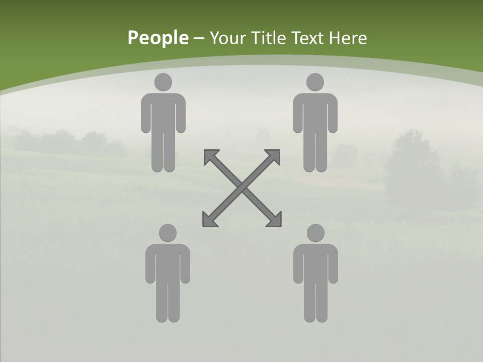 Outdoors Field Cold PowerPoint Template