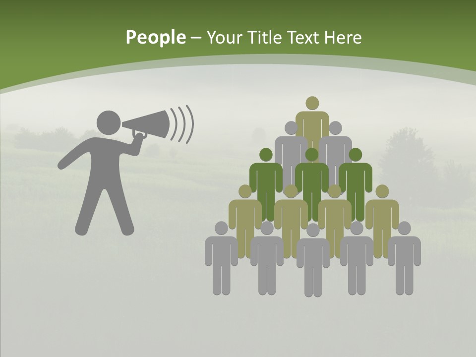 Outdoors Field Cold PowerPoint Template