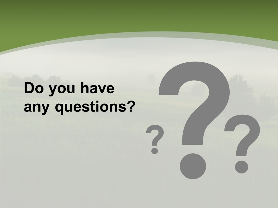 Outdoors Field Cold PowerPoint Template