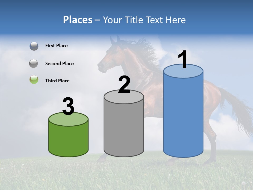 Pasture Ranch Eye PowerPoint Template