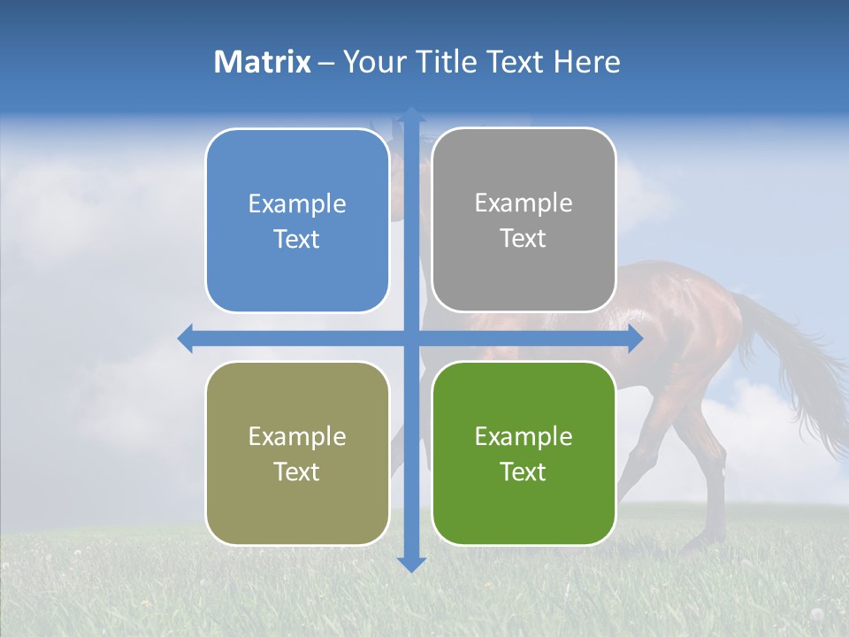 Pasture Ranch Eye PowerPoint Template