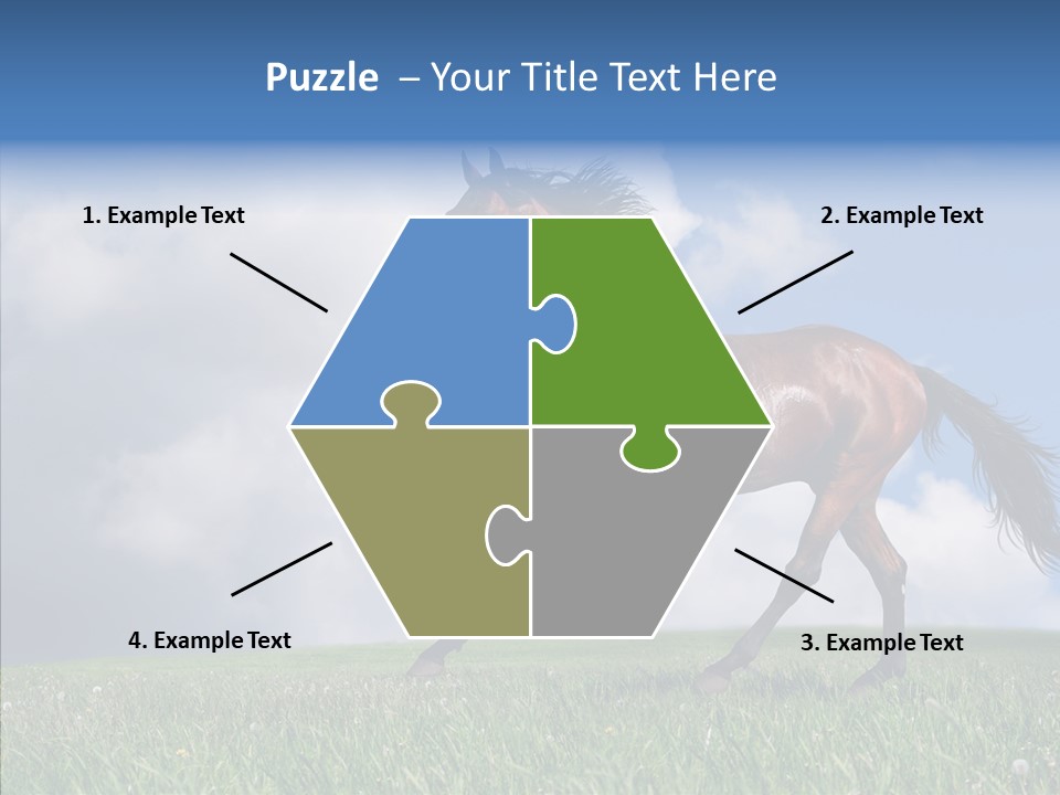 Pasture Ranch Eye PowerPoint Template