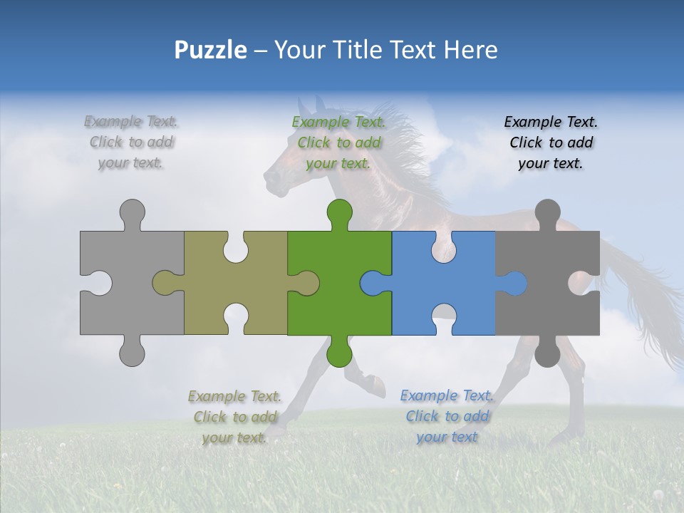 Pasture Ranch Eye PowerPoint Template