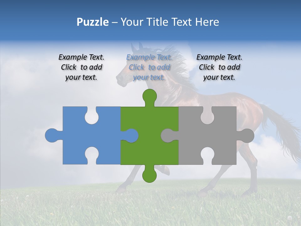 Pasture Ranch Eye PowerPoint Template