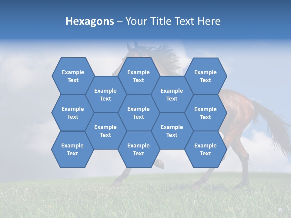 Pasture Ranch Eye PowerPoint Template