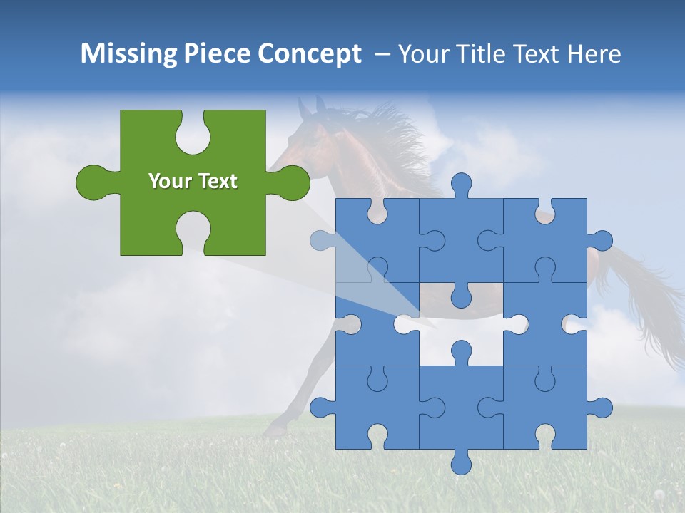 Pasture Ranch Eye PowerPoint Template