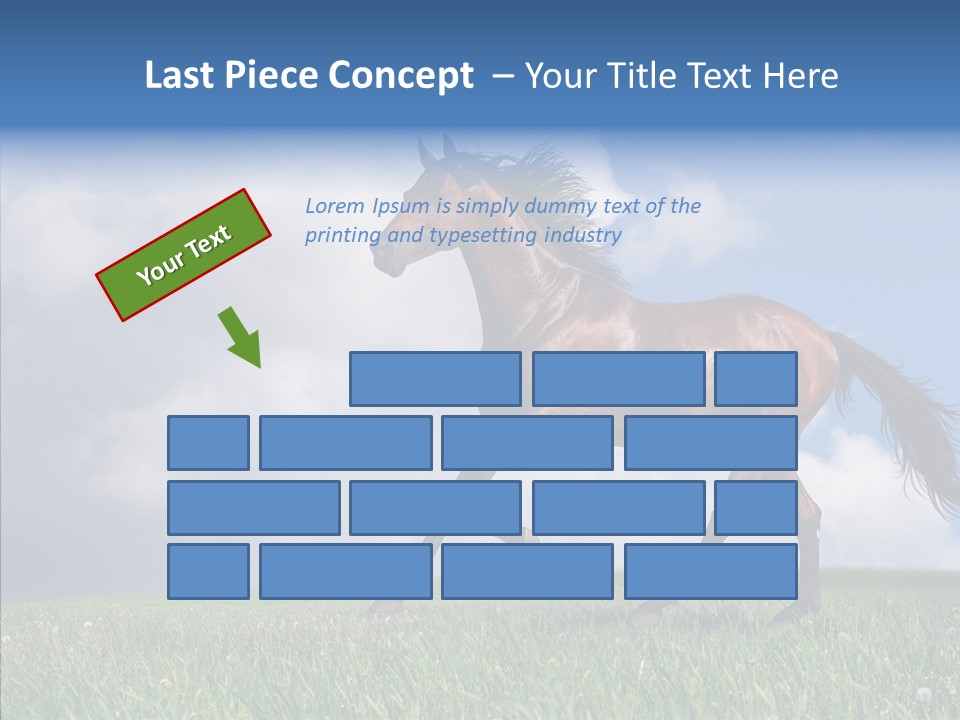 Pasture Ranch Eye PowerPoint Template