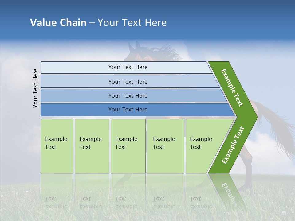 Pasture Ranch Eye PowerPoint Template