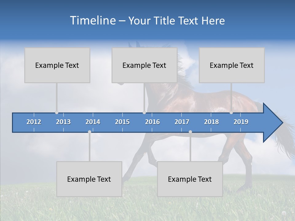 Pasture Ranch Eye PowerPoint Template