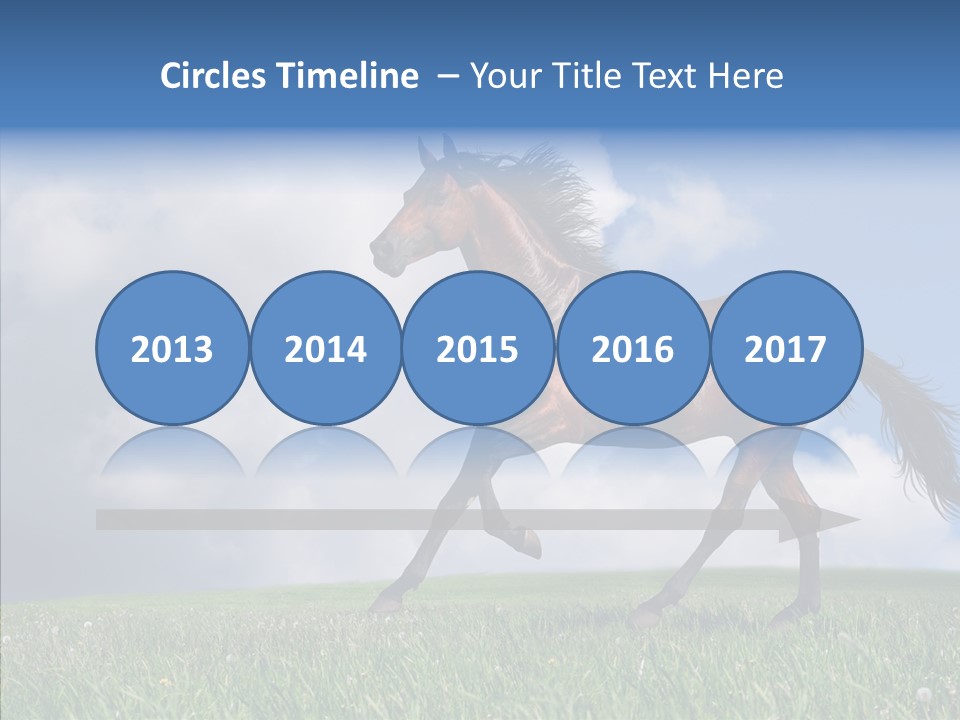Pasture Ranch Eye PowerPoint Template