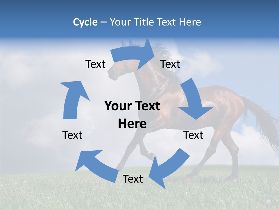 Pasture Ranch Eye PowerPoint Template